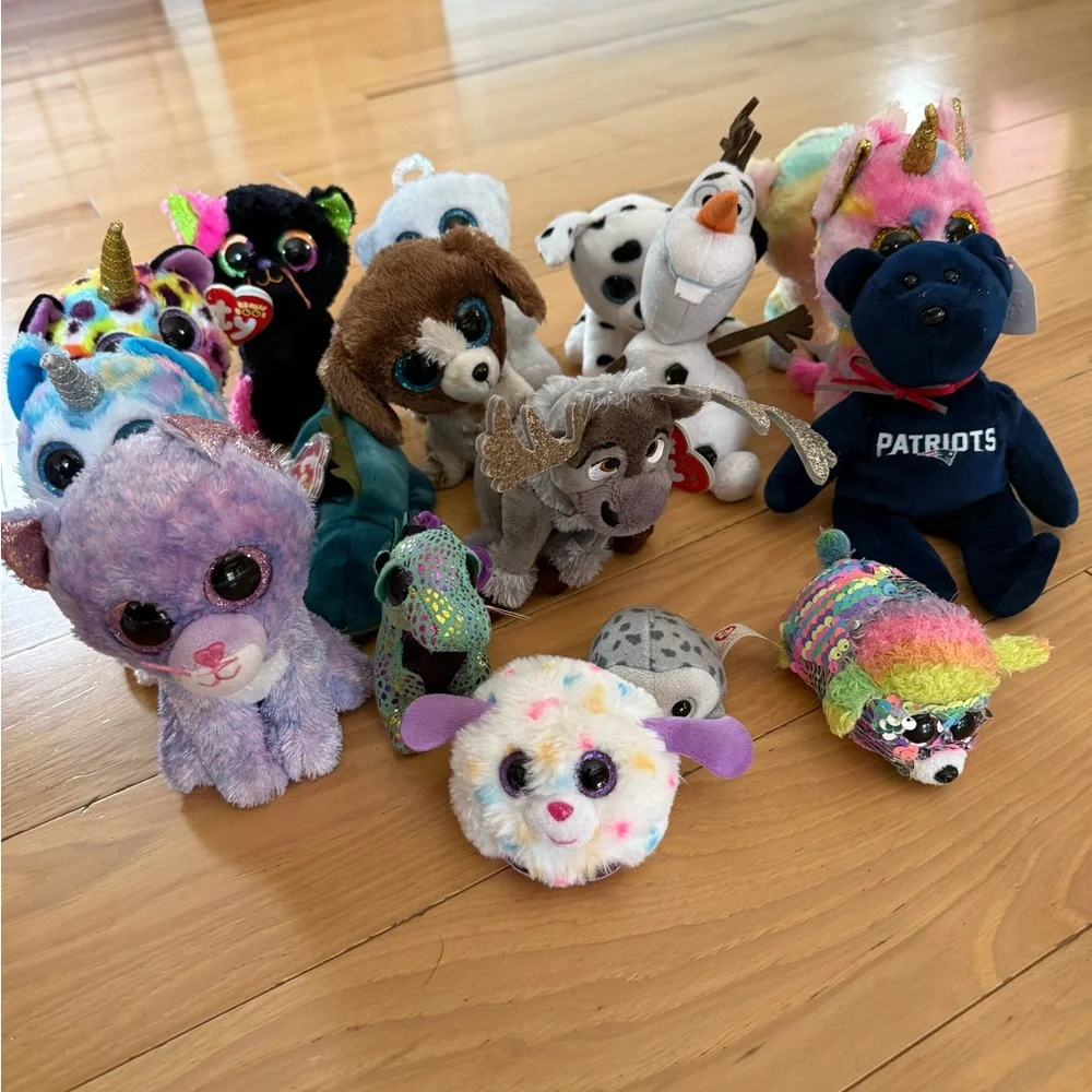 Ty Beanie Boo Plush Small Pets Collection - Multi-Color